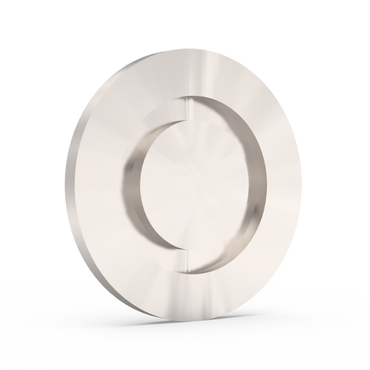 KF (NW) blank flanges in aluminium