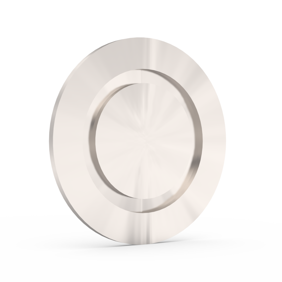 KF (NW) blank flanges in aluminium