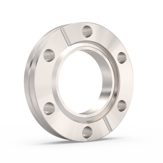 CF fixed bored double-sided flanges in 304L stainless steel