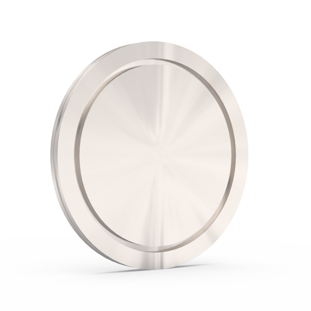 ISO-K fixed blank flanges in 304L stainless steel