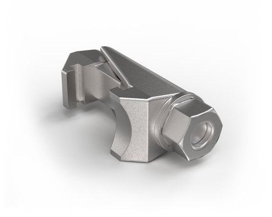 ISO63-ISO250 double claw clamps - steel plated