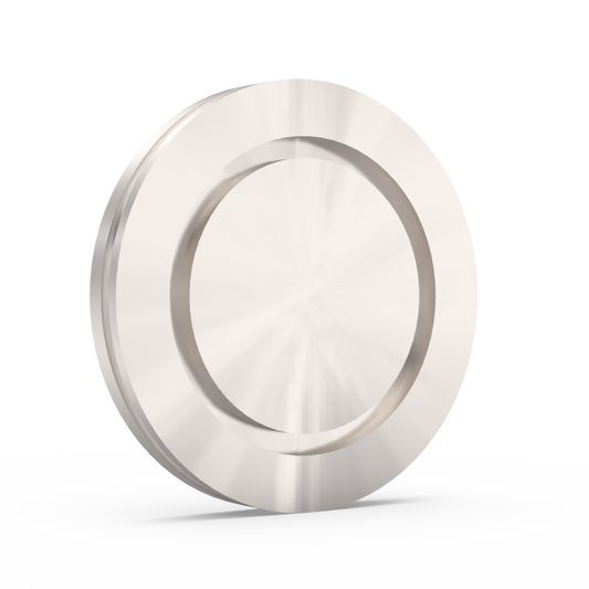 ISO-K fixed blank flanges in 304L stainless steel