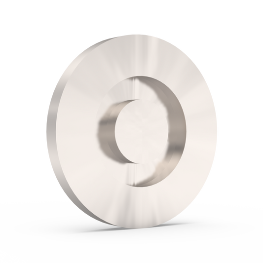 KF (NW) blank flanges in aluminium