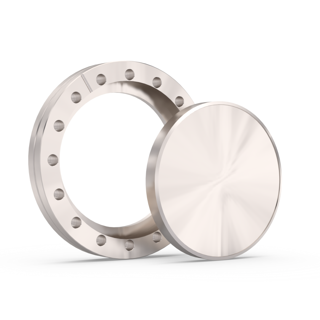 CF rotatable blank flanges in 304L stainless steel