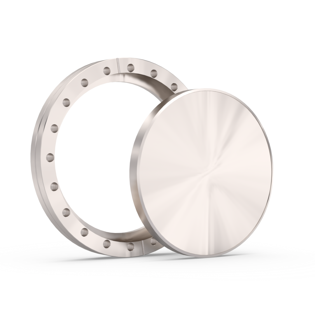 CF rotatable blank flanges in 304L stainless steel