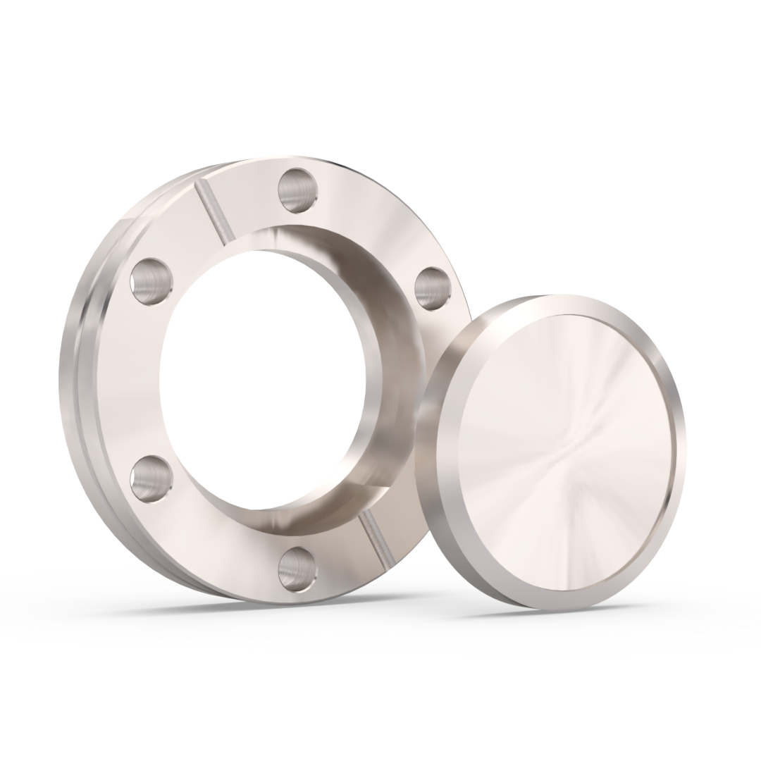 CF rotatable blank flanges in 304L stainless steel
