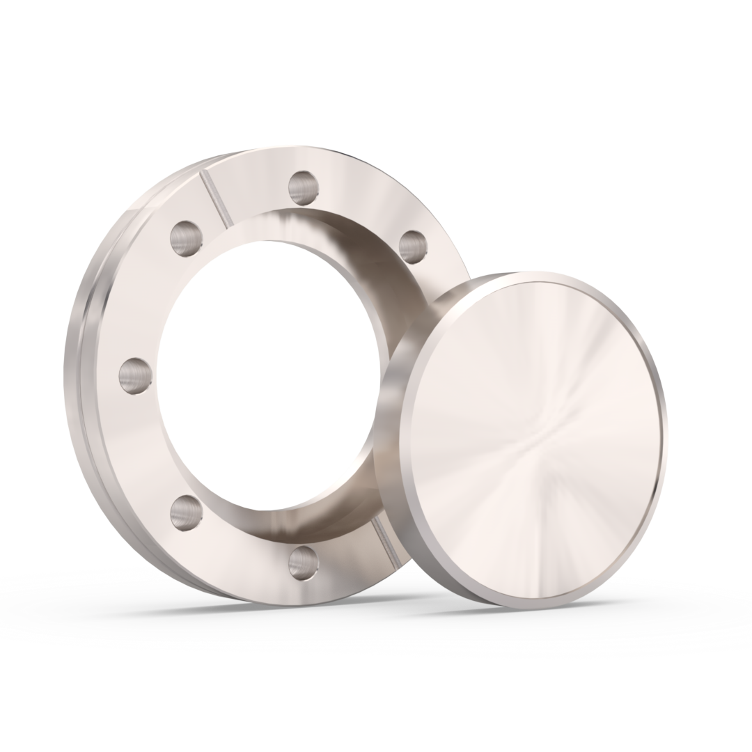 CF rotatable blank flanges in 304L stainless steel