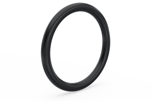 Viton™ (fluoroelastomer) O-rings for vacuum pumps.